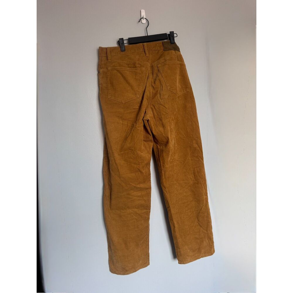 Todd Snyder Relaxed Fit Corduroy Pants Mustard Yellow Sz 31x32 (retail 178)